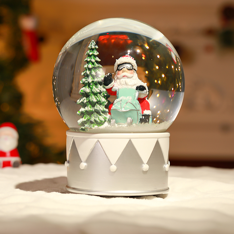 Resin Santa Claus Snow Dancer Globe Manufacturer