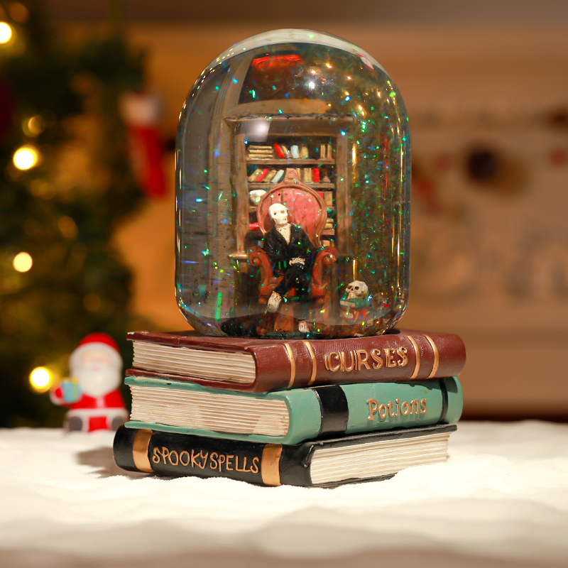 Book Base Halloween Snow Globe Manufacturer