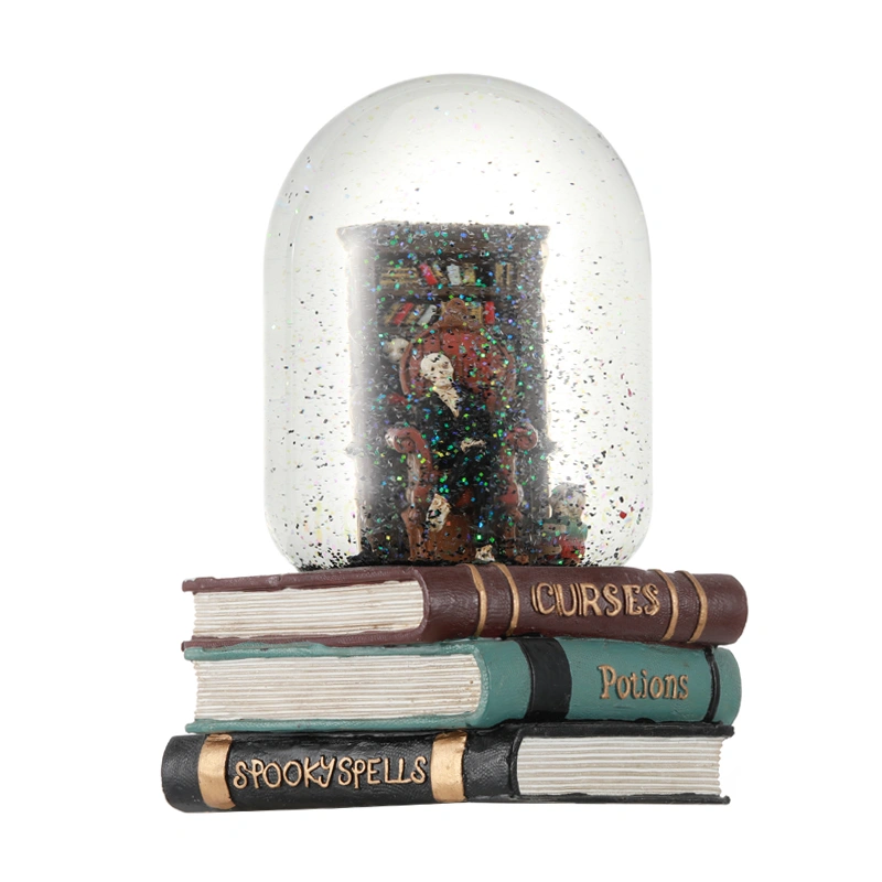 Book Base Halloween Snow Globe Manufacturer