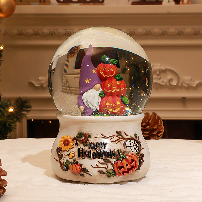 Halloween Pumpkin Dancer Snow Globe Manufacturer