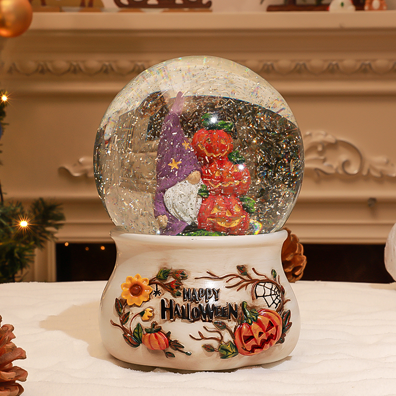 Halloween Pumpkin Dancer Snow Globe Manufacturer