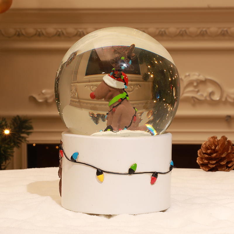 Resin Deer Dancer Snow Globe manufacturer