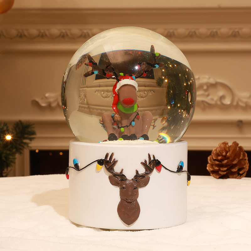 Resin Deer Dancer Snow Globe manufacturer