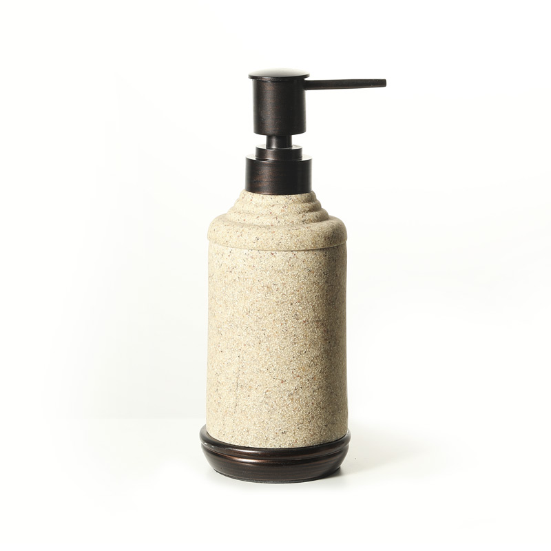 Sand Style Resin Bathroom Accessories Manufacturer
