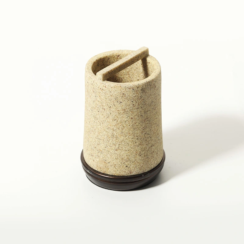 Sand Style Resin Bathroom Accessories Manufacturer