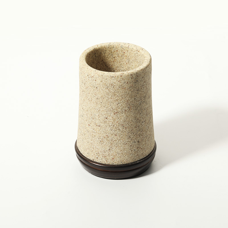 Sand Style Resin Bathroom Accessories Manufacturer