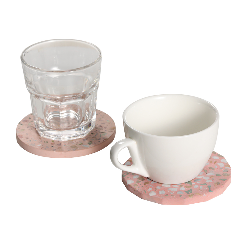 Modern Home Decor Cement Coaster Manufacturer