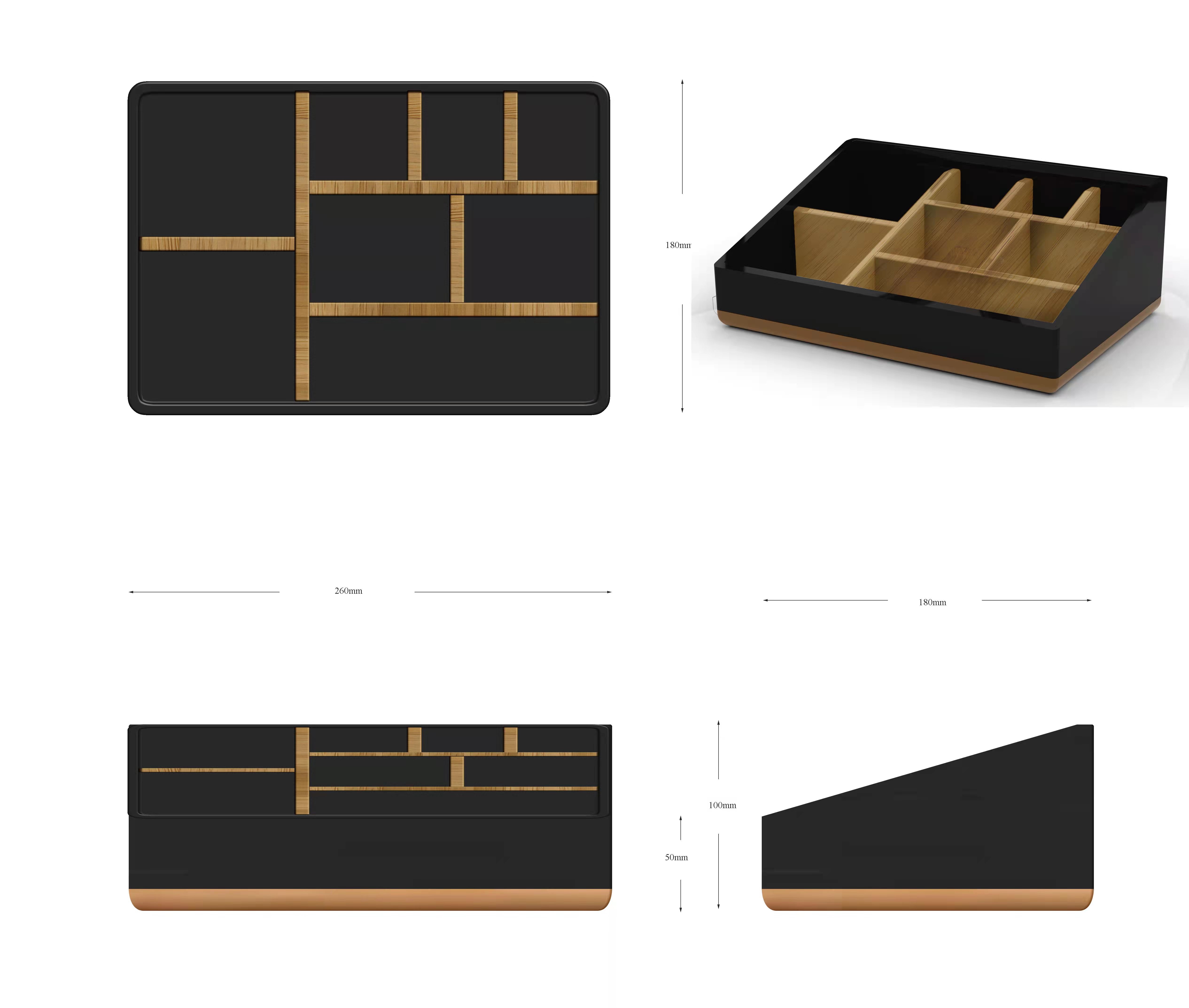 Resin Multi Functional Tabletop Organizer Manufacturer