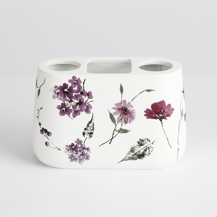 White Resin Bathroom Accessories Manufacturer