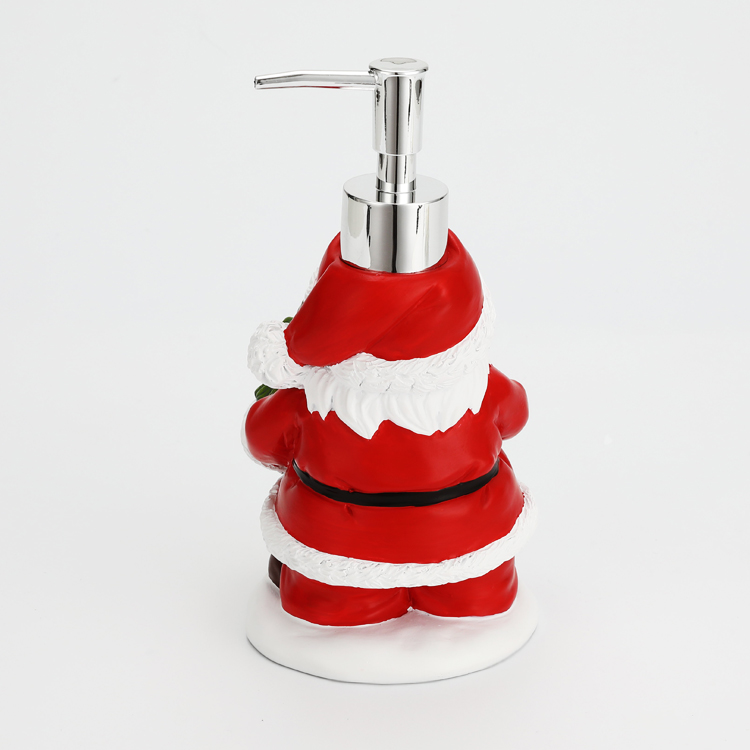 Santa Claus Resin Lotion Pump Bottle Manufacturer