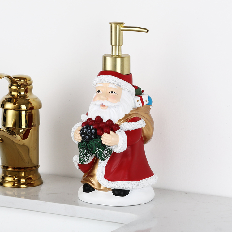Christmas Santa Claus Hand Soap Dispenser Manufacturer