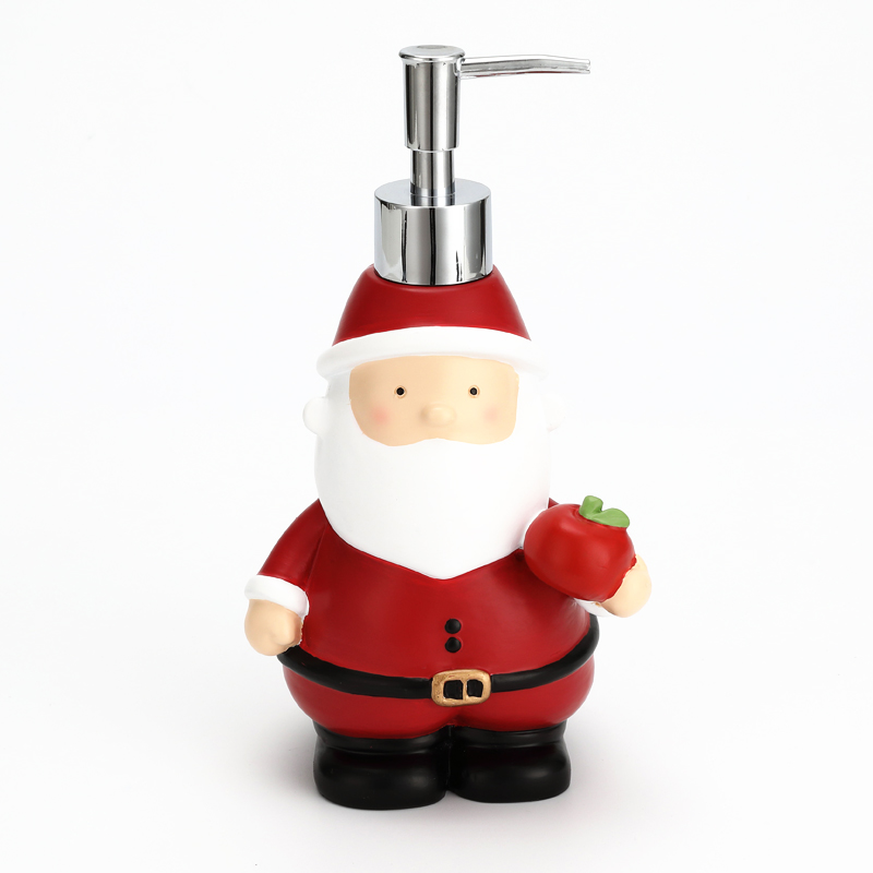 Resin Santa Claus Soap Dispenser Set Manufacturer