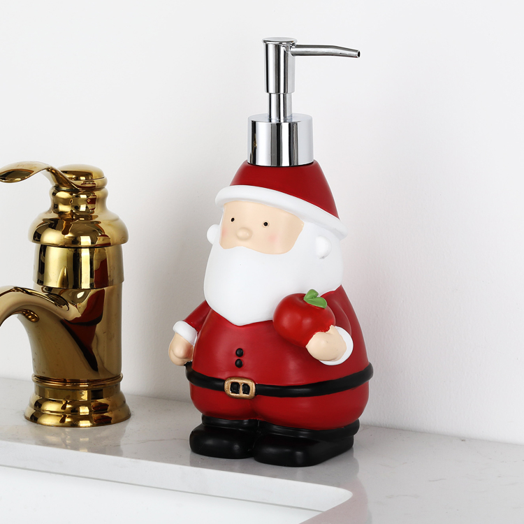 Resin Santa Claus Soap Dispenser Set Manufacturer