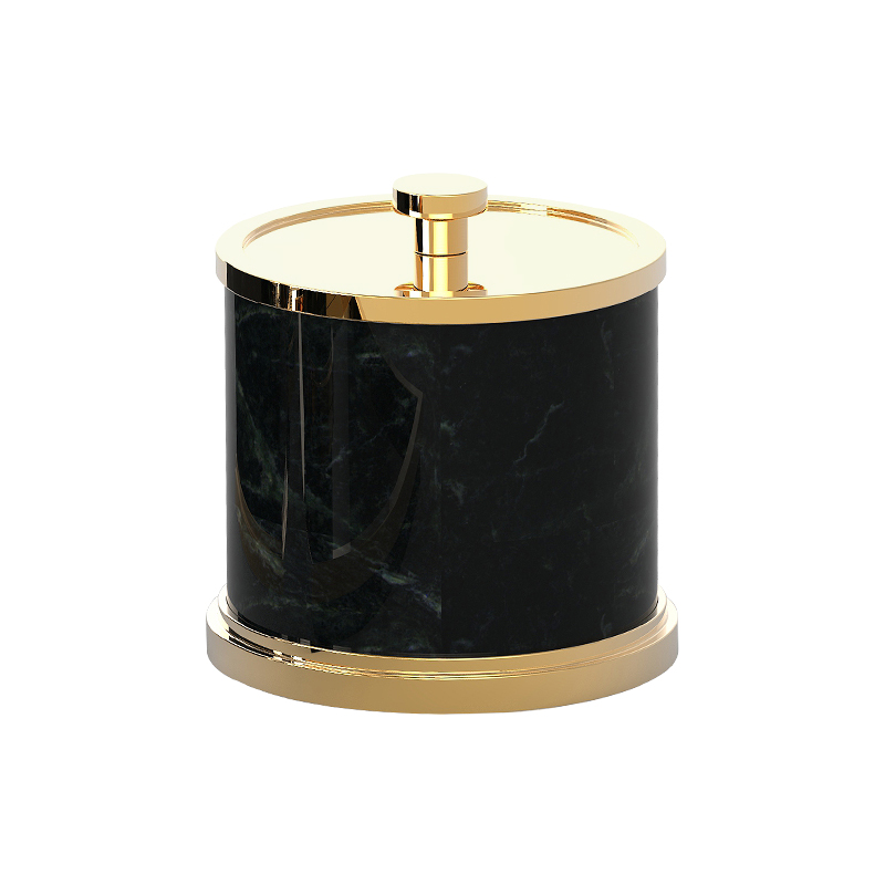 Black Marbale Pattern Resin Bathroom Sets Manufacturer