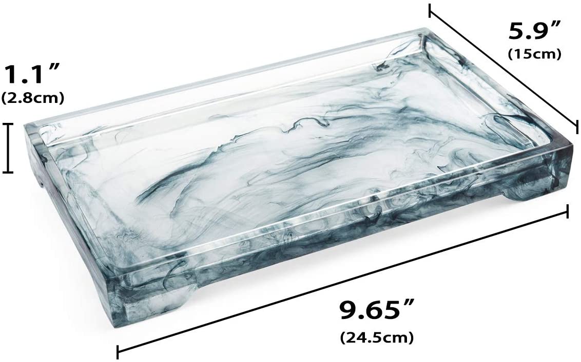 Multi Color Tabletop Organizer Resin Tray Manufacturer