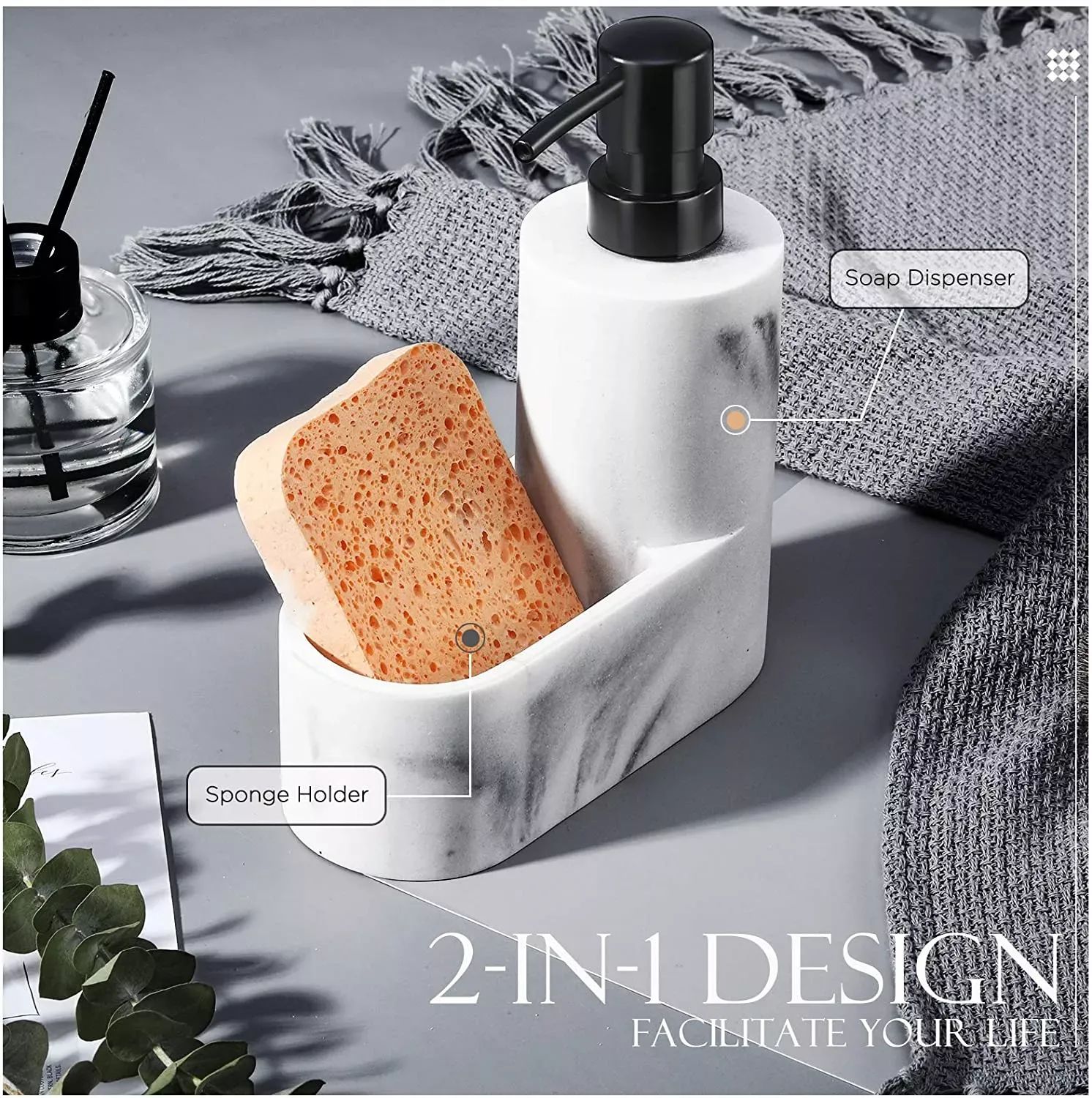 Kitchen Bathroom Soap Container Manufacturer