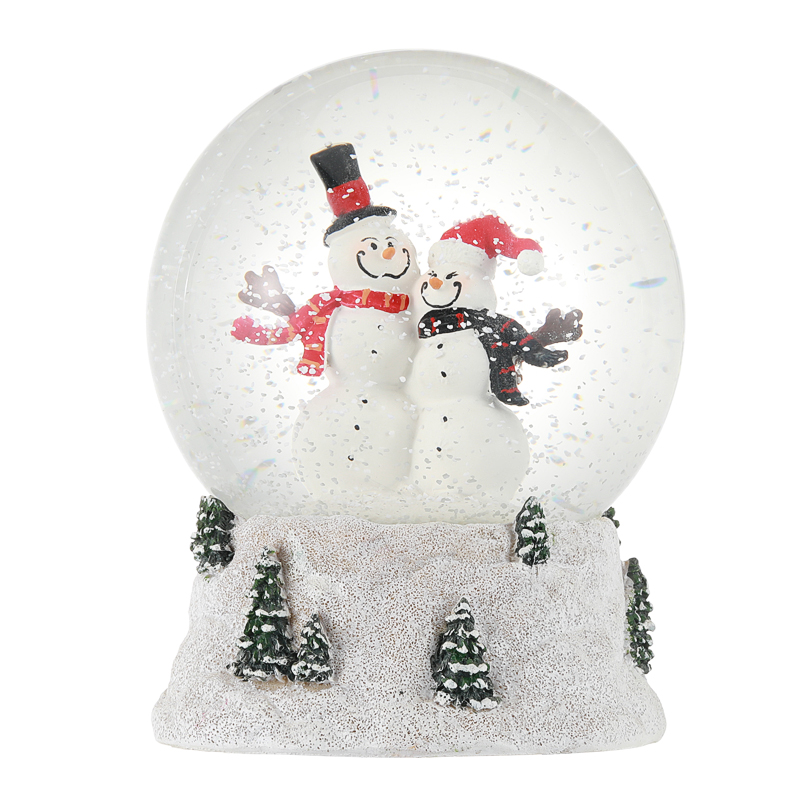 Snowman Wedding Crystal Ball Manufacturer