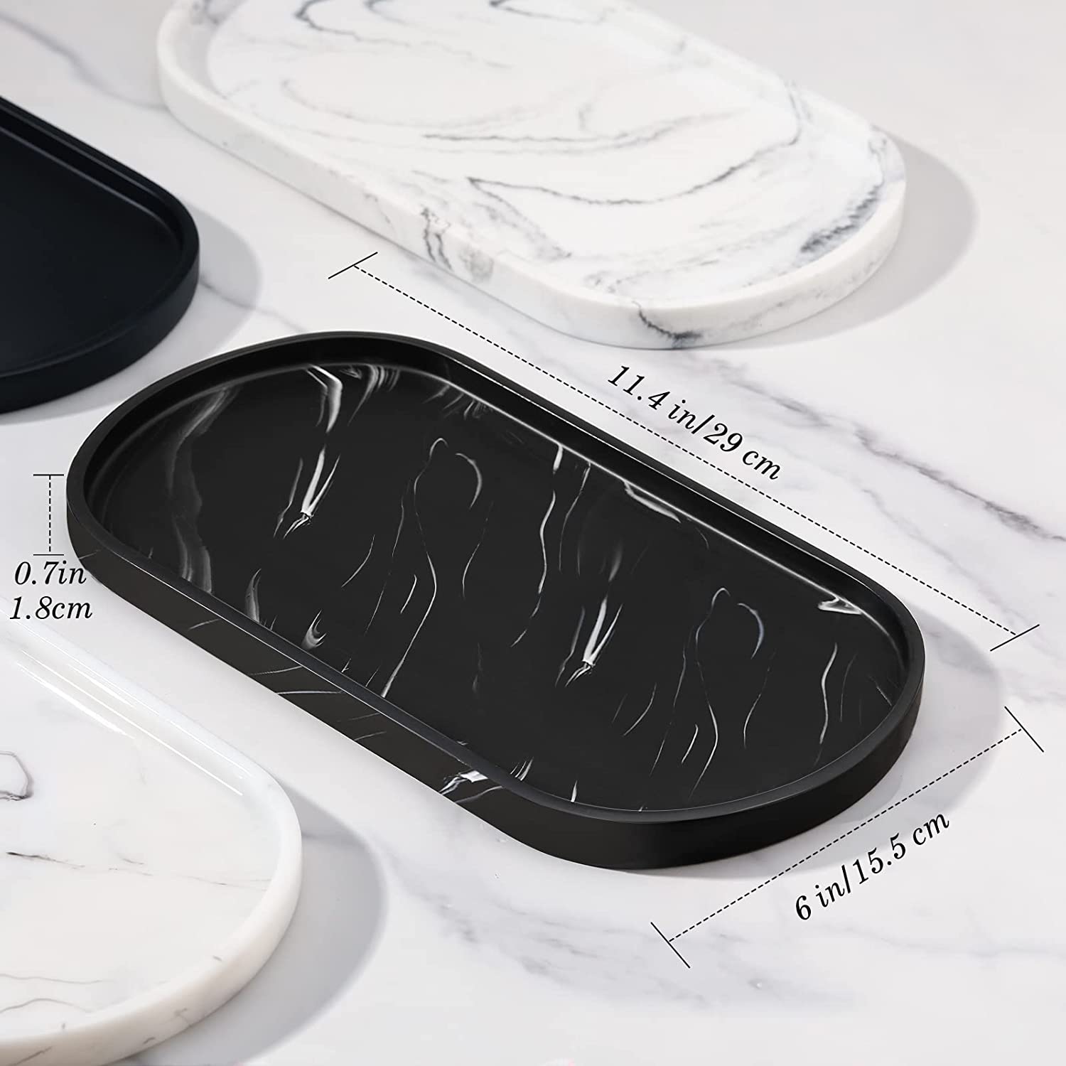 Matte Ink Black Cosmetics Tray Manufacturer