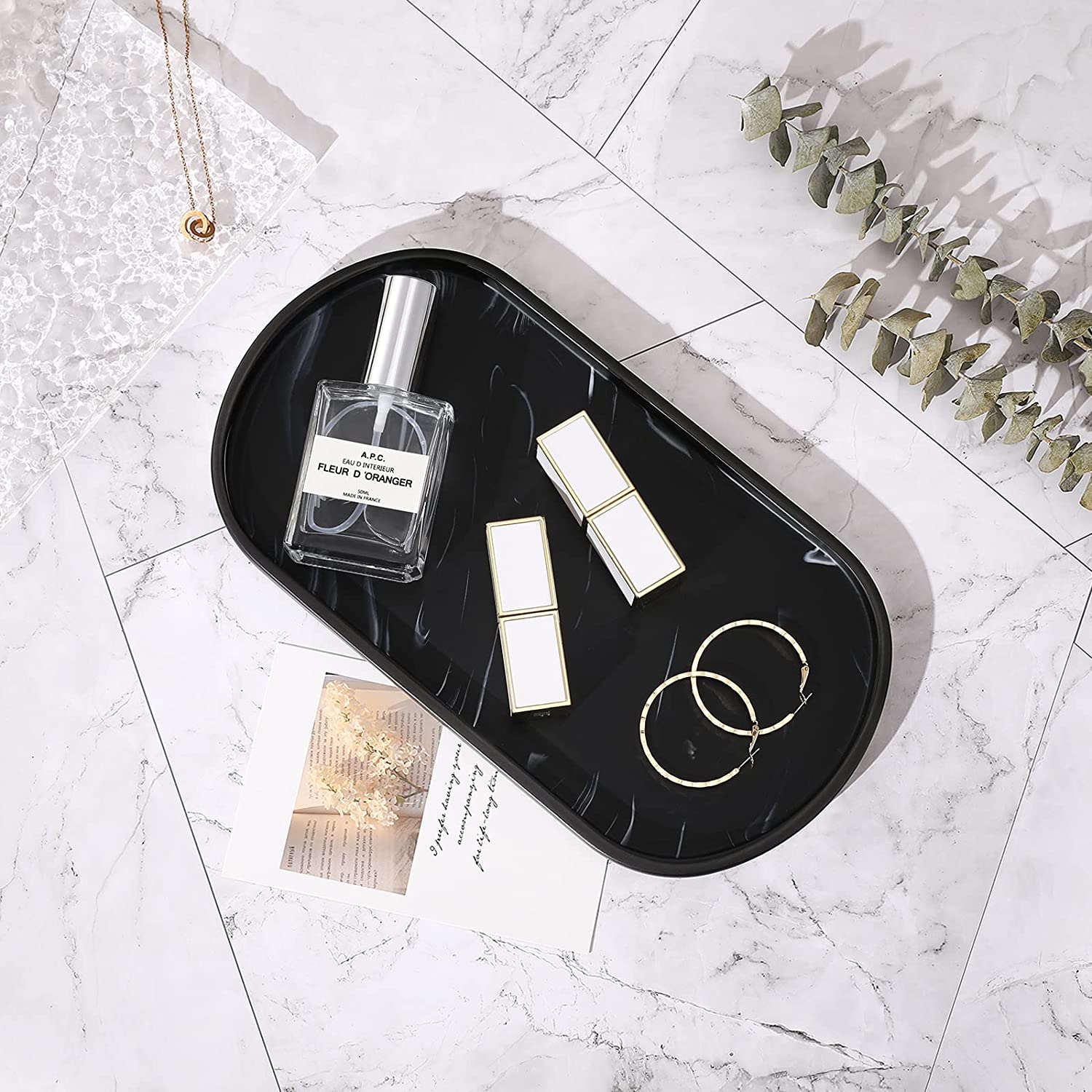 Matte Ink Black Cosmetics Tray Manufacturer