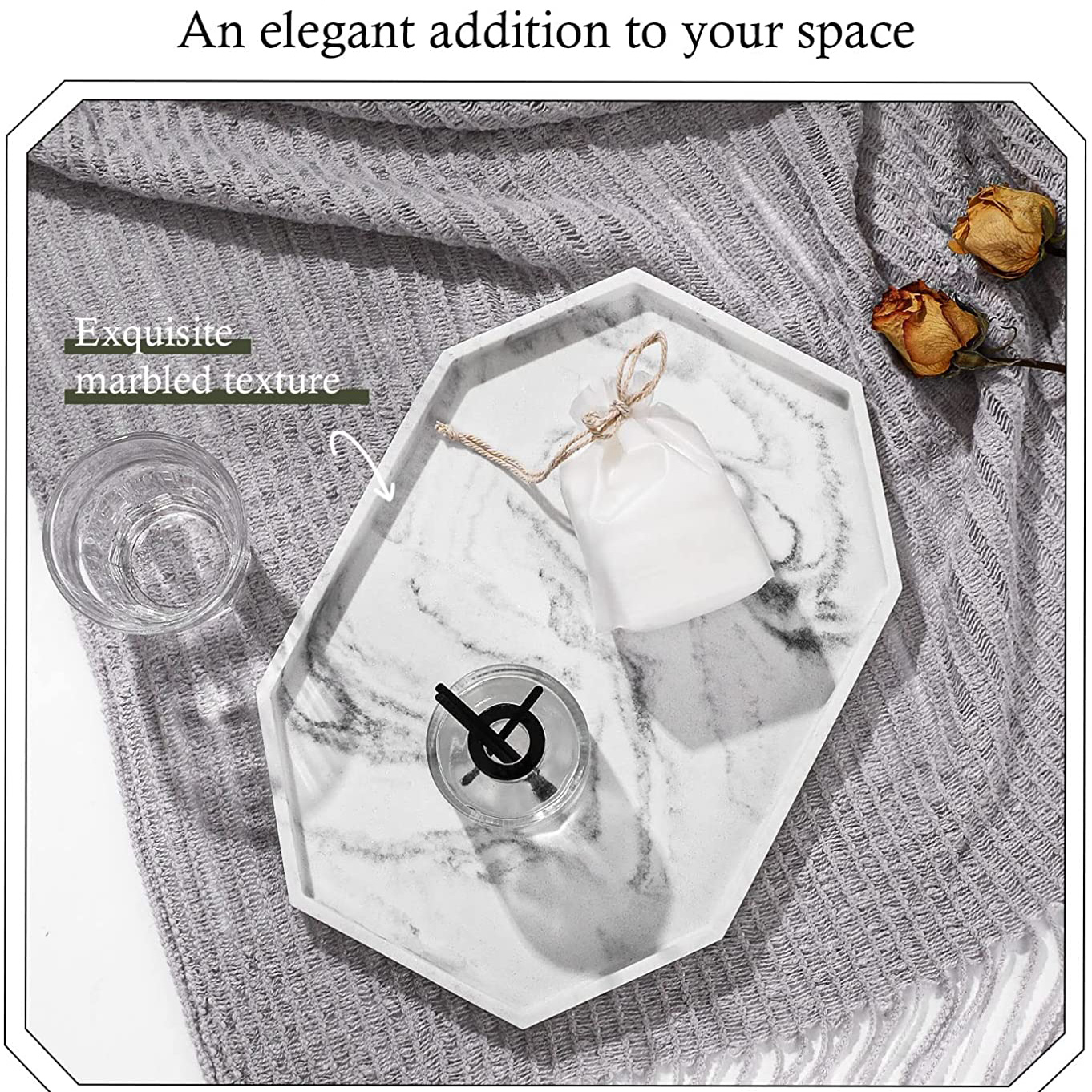Octagonal Resin Perfume Organizer Manufacturer