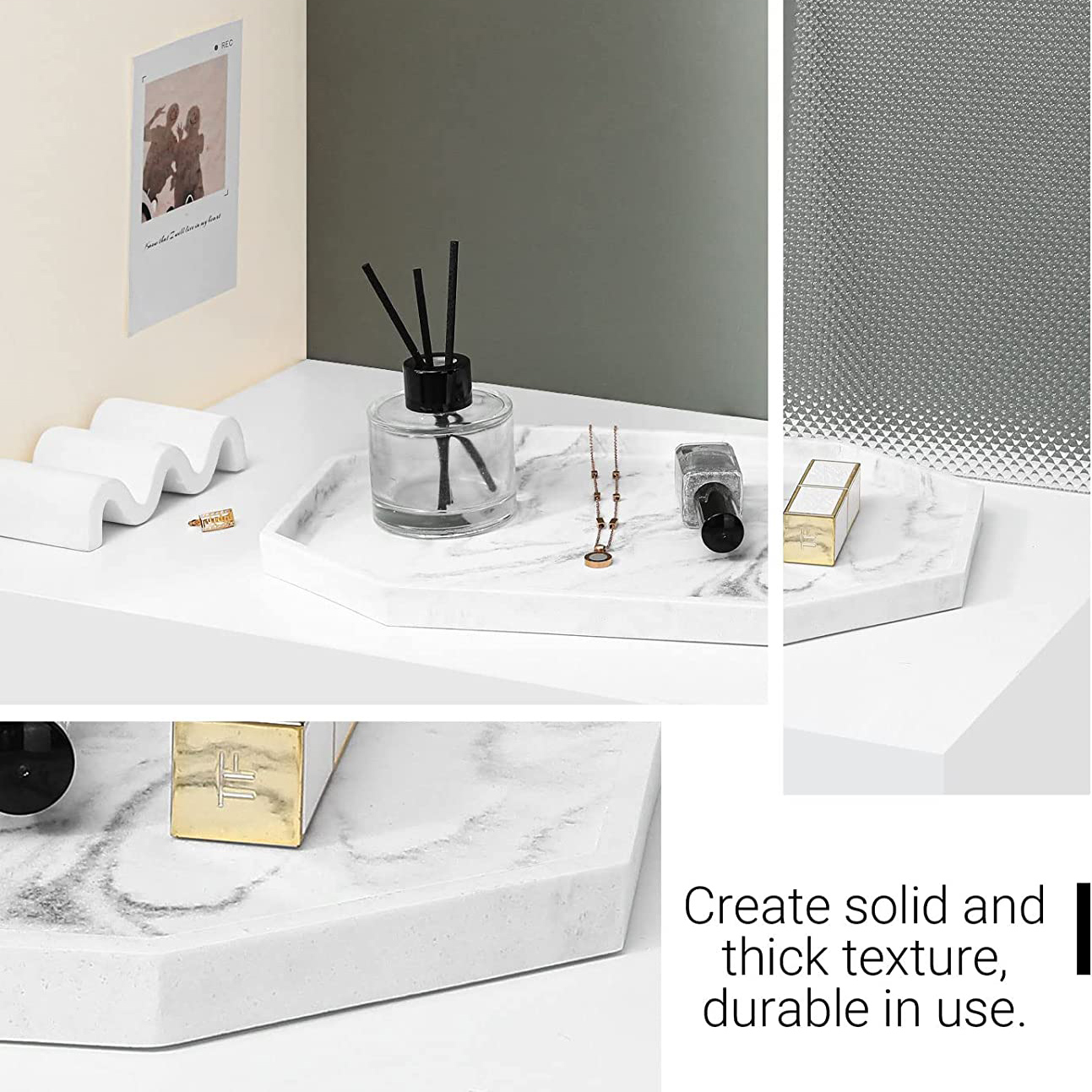 Octagonal Resin Perfume Organizer Manufacturer