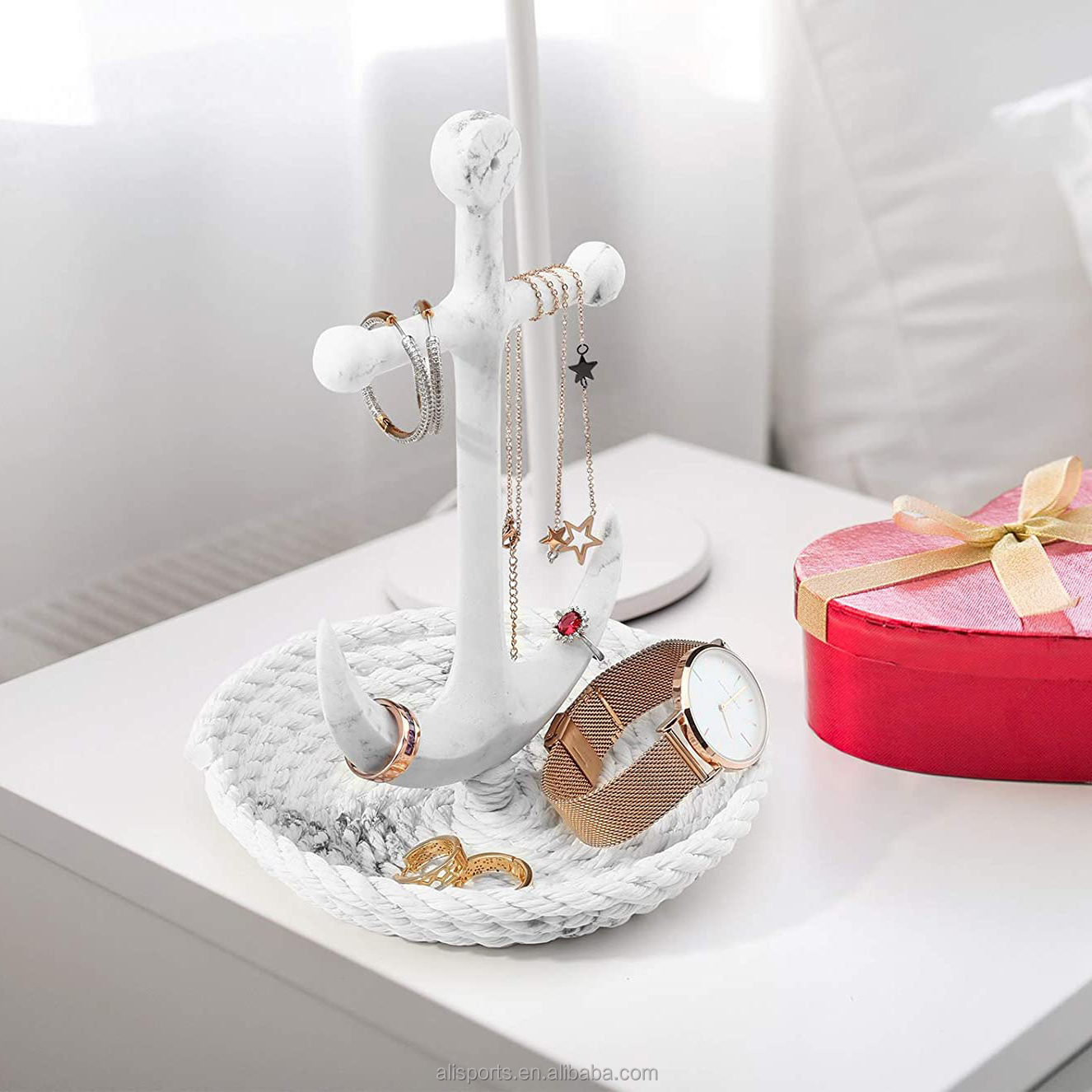 Resin Anchor Design Jewelry Organizer manufacturer