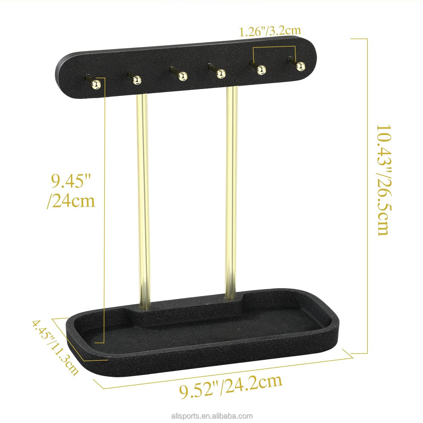 Resin Tray Base Jewelry Organizer manufacturer