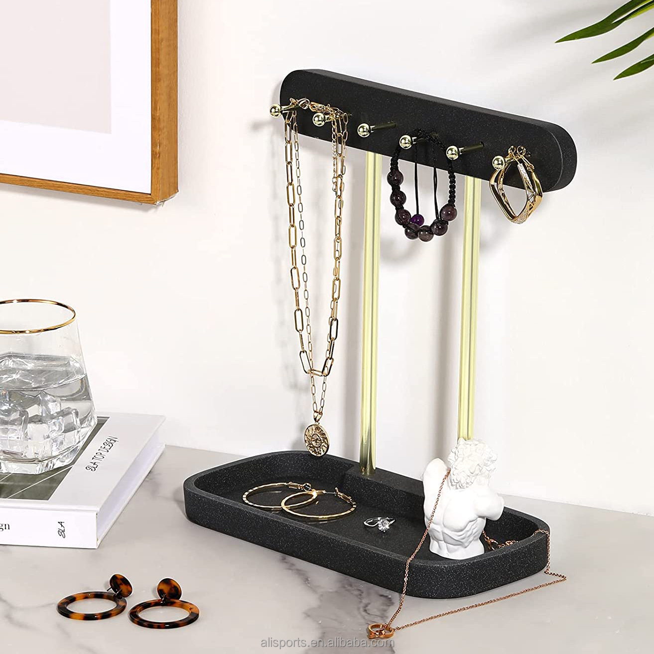 Resin Tray Base Jewelry Organizer manufacturer