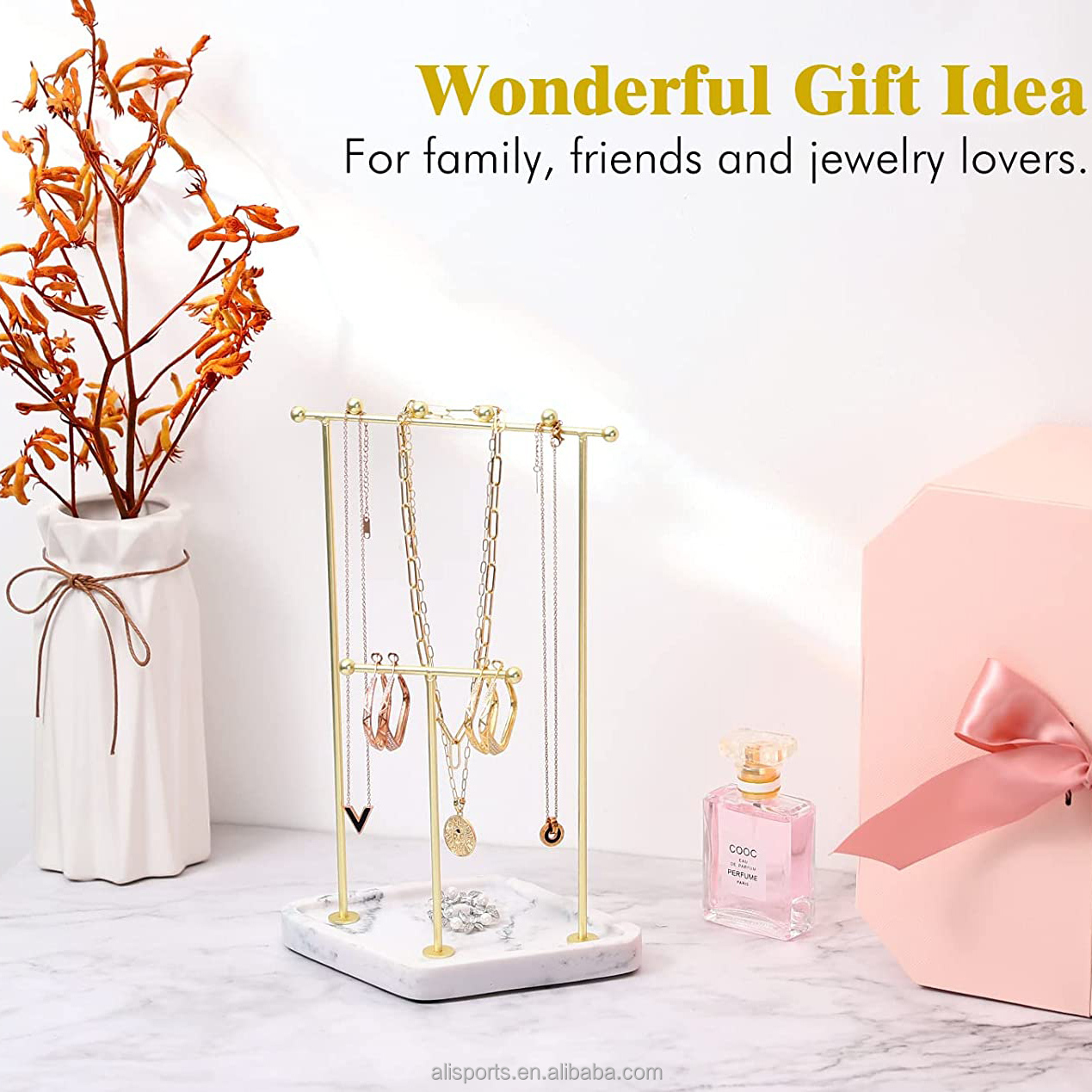 Resin Tray Base Perfume Organizer manufacturer
