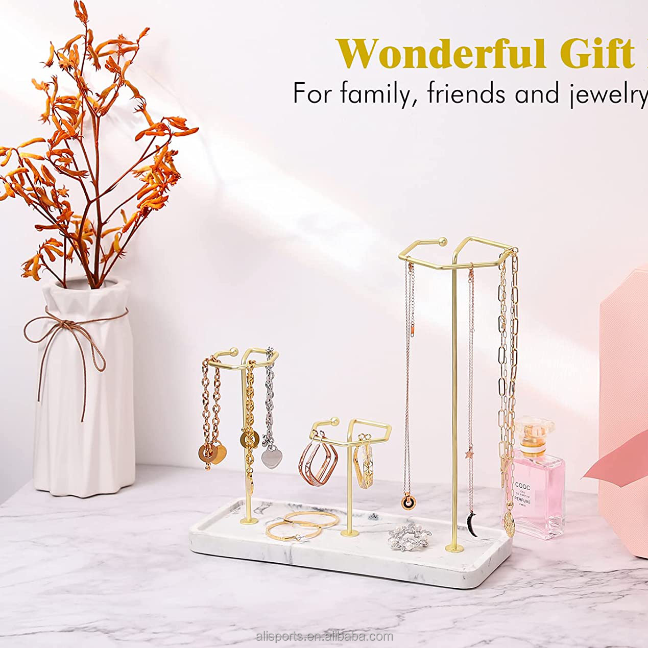 Resin Base Jewelry Organizer manufacturer