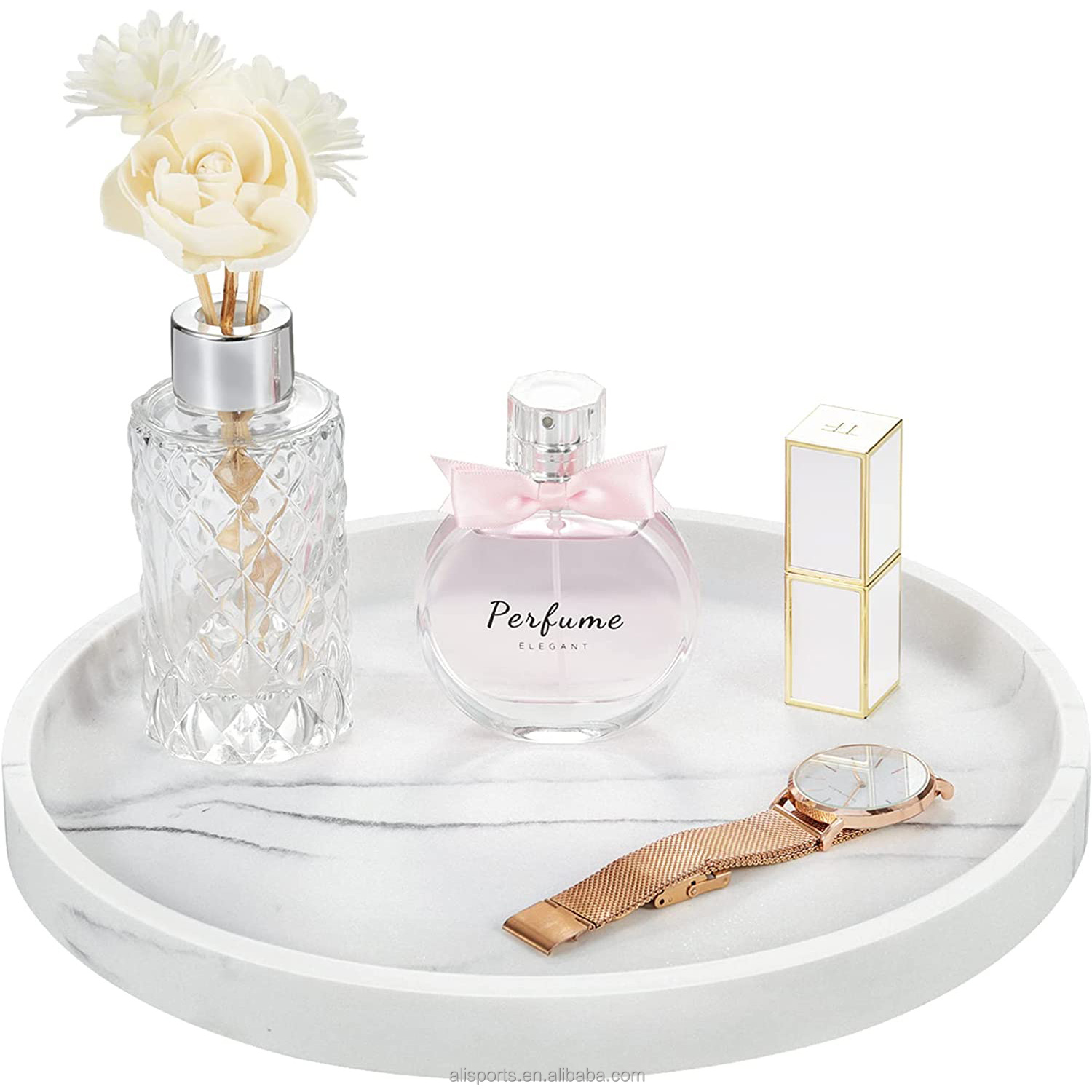 Gravel White Cosmetics Tray manufacturer