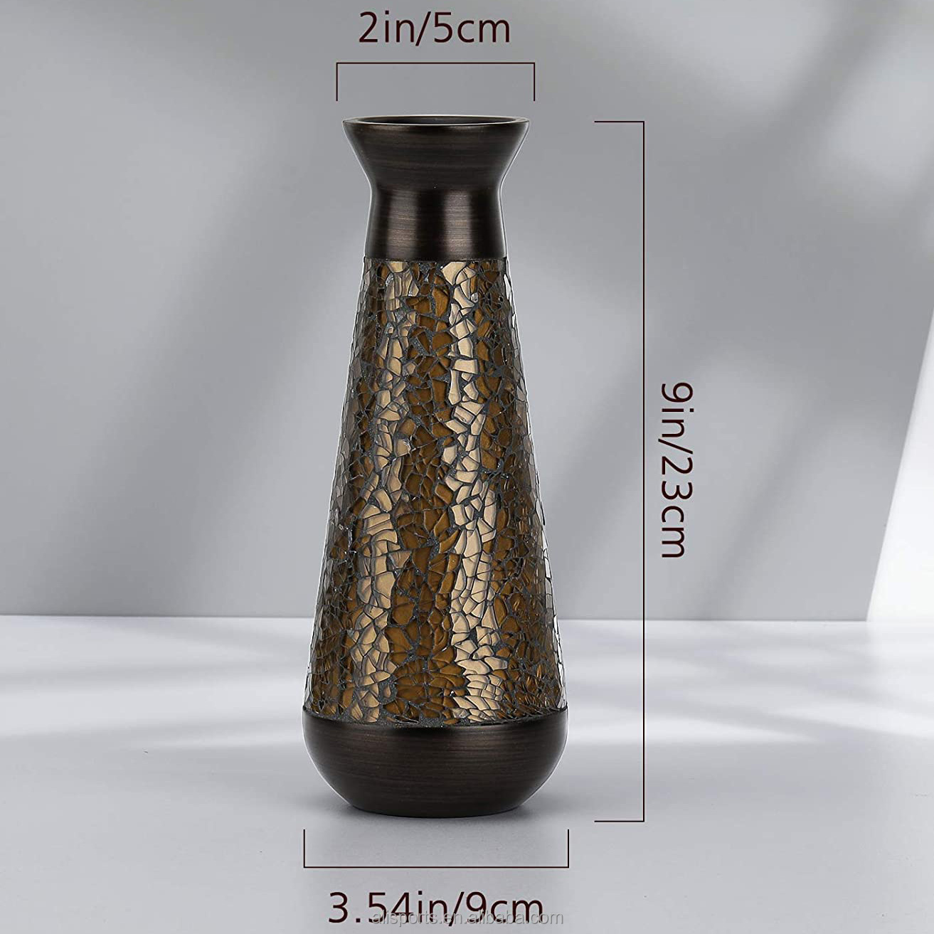 Mosaic Design Flower Bottle manufacturer