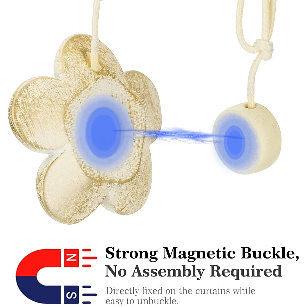 Resin Magnetic Curtain Tieback manufacturer