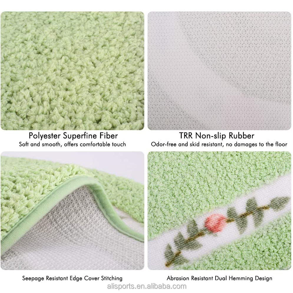 Oval Non Slip Floor Mat Rugs manufacturer