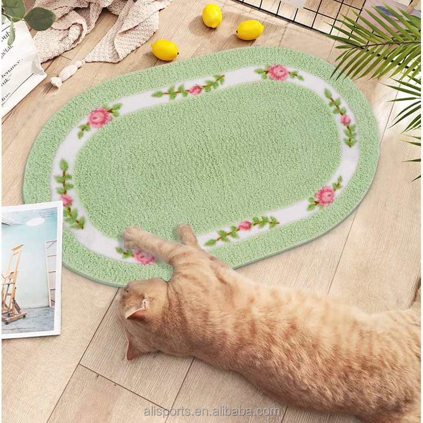 Oval Non Slip Floor Mat Rugs manufacturer