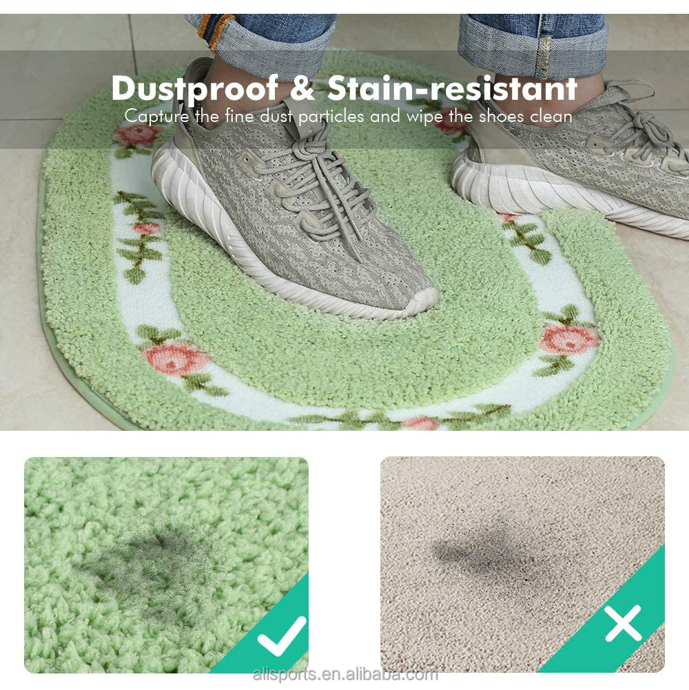 Oval Non Slip Floor Mat Rugs manufacturer