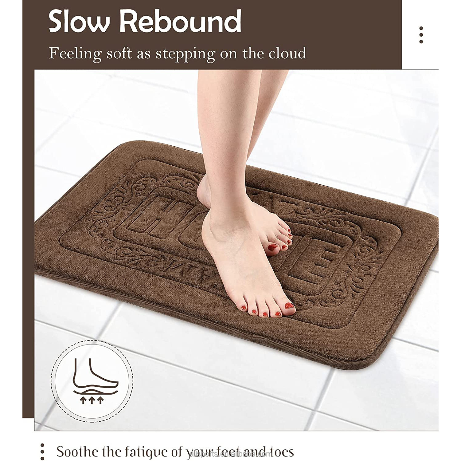 Memory Foam Bedroom Mat manufacturer