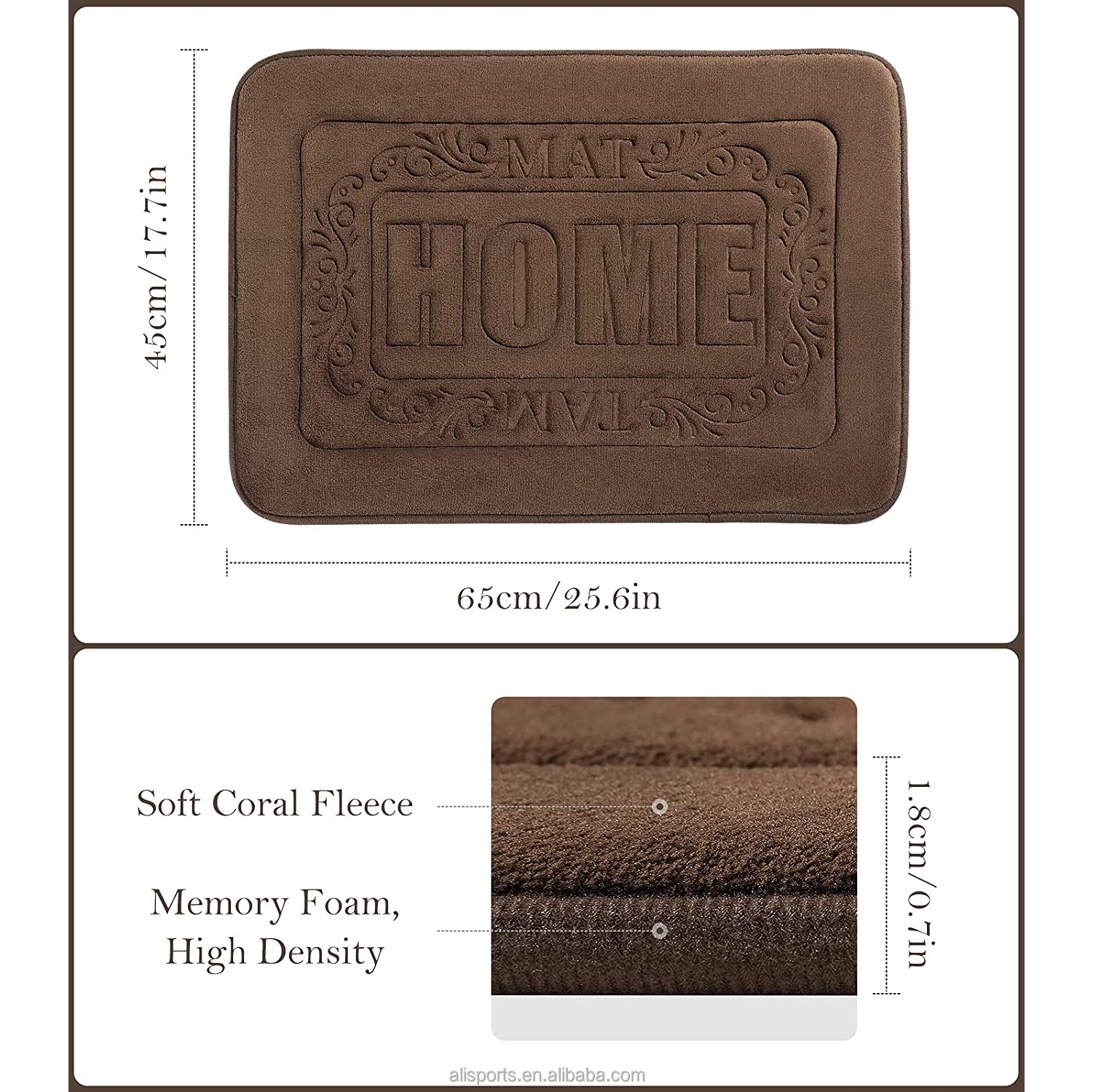 Memory Foam Bedroom Mat manufacturer