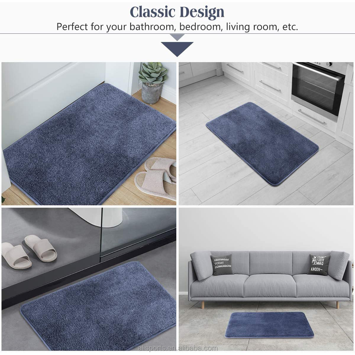 Soft Microfiber Door Mat manufacturer