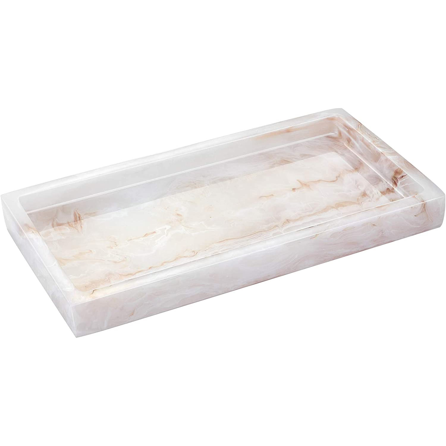 Ink Khaki Resin Vanity Tray manufacturer