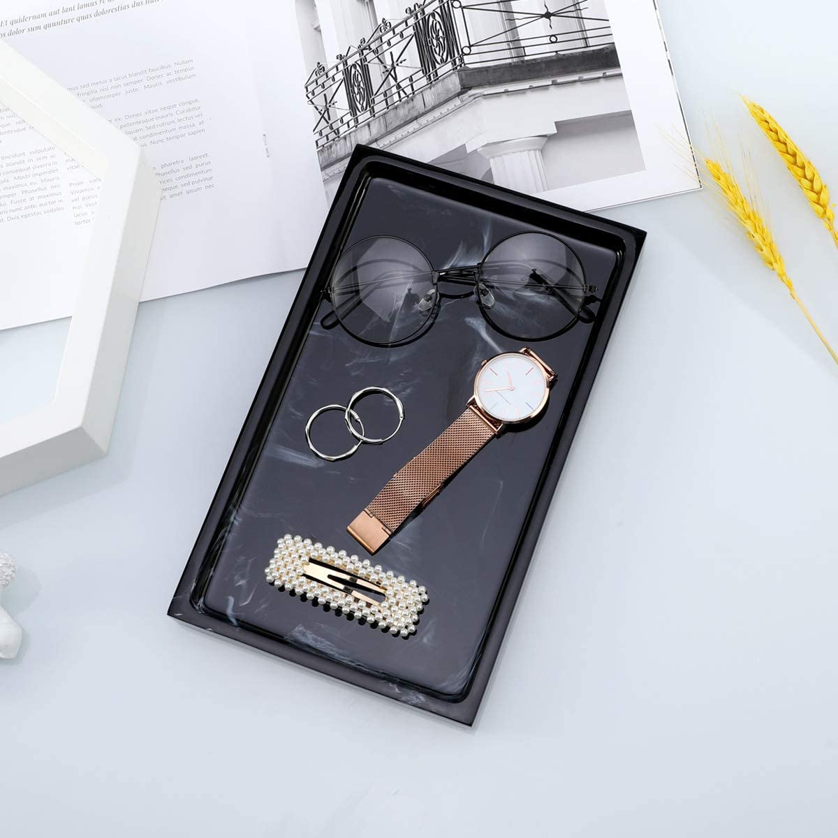 Resin Decorative Vanity Tray manufacturer