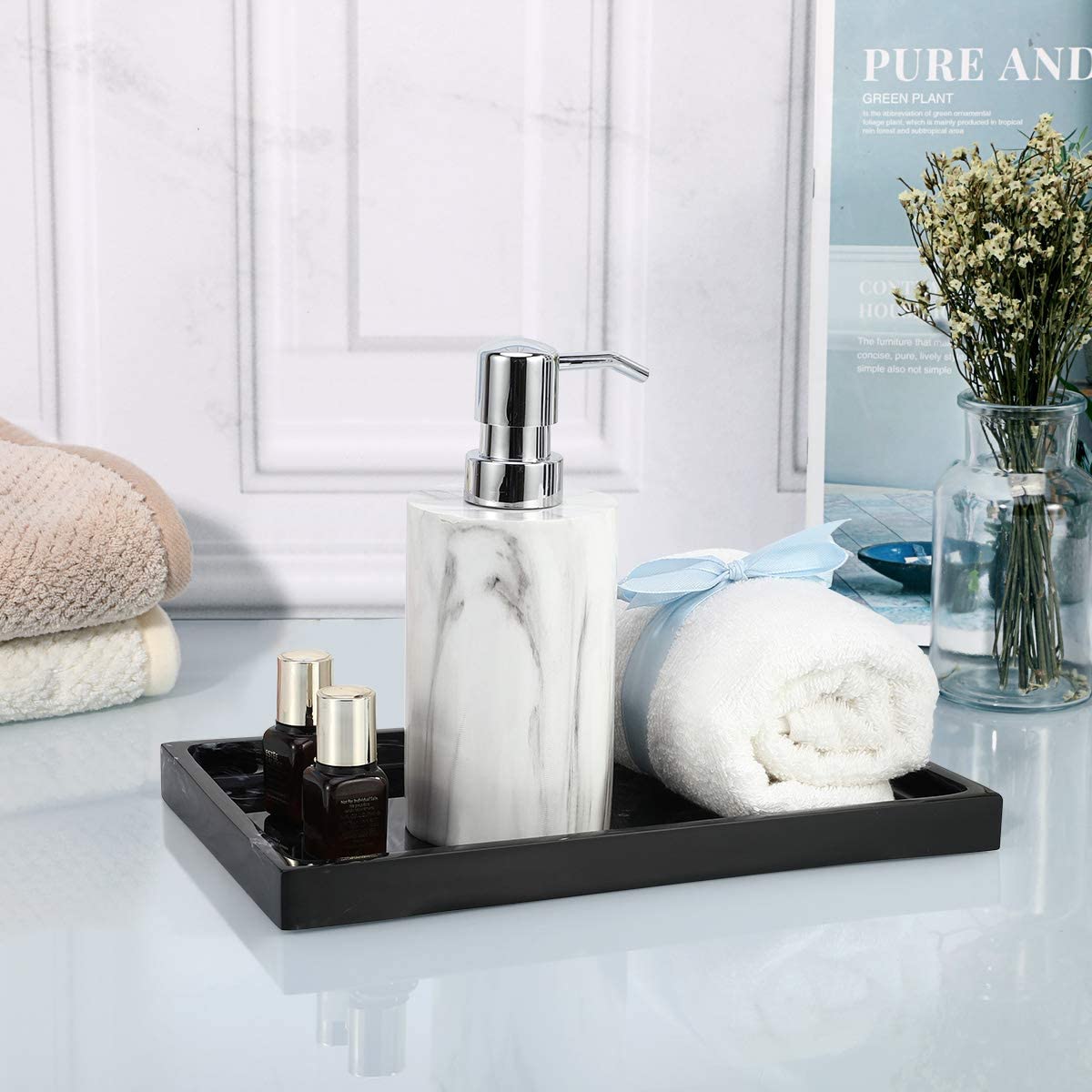 Resin Decorative Vanity Tray manufacturer