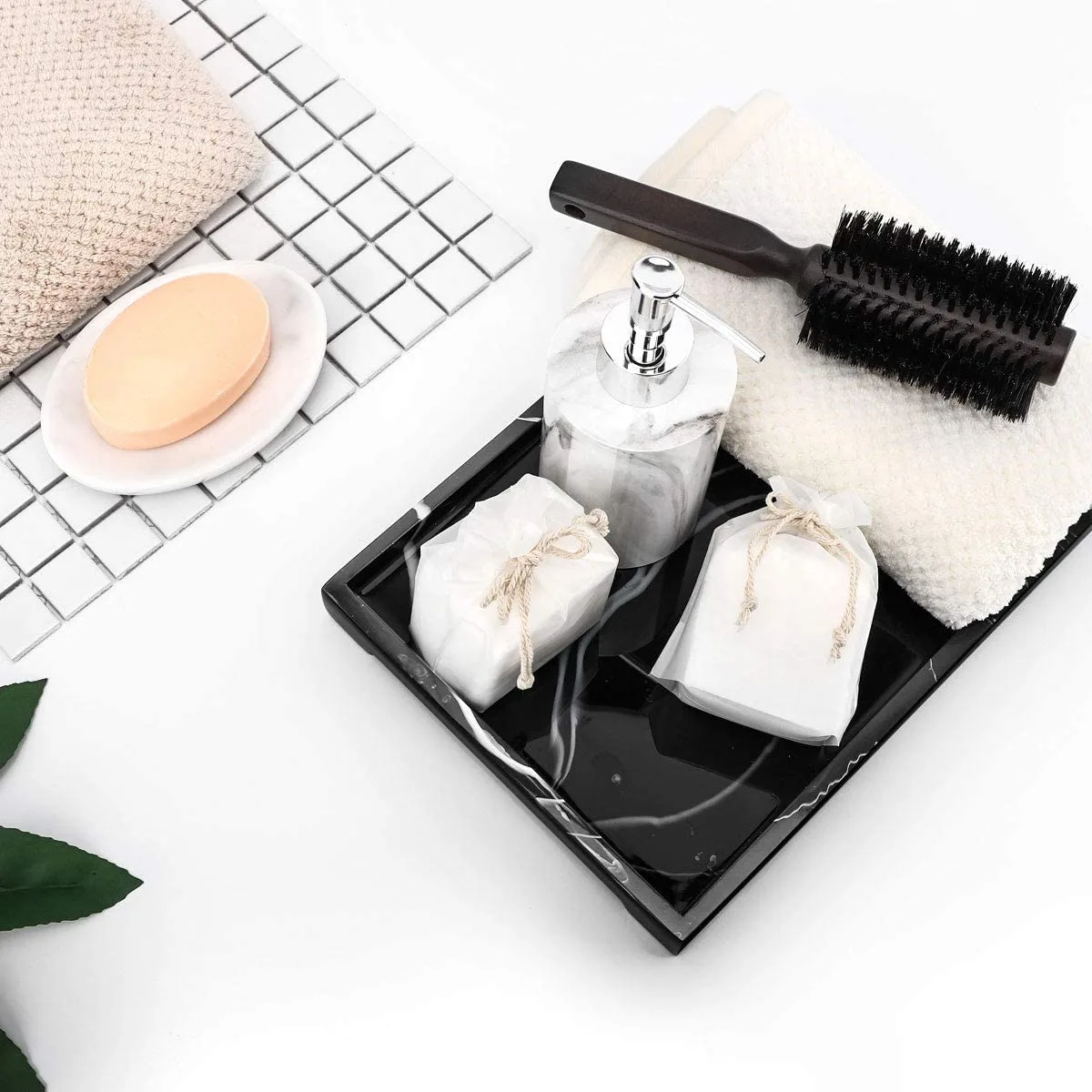 Footed Design Resin Nonslip Tray Manufacturer