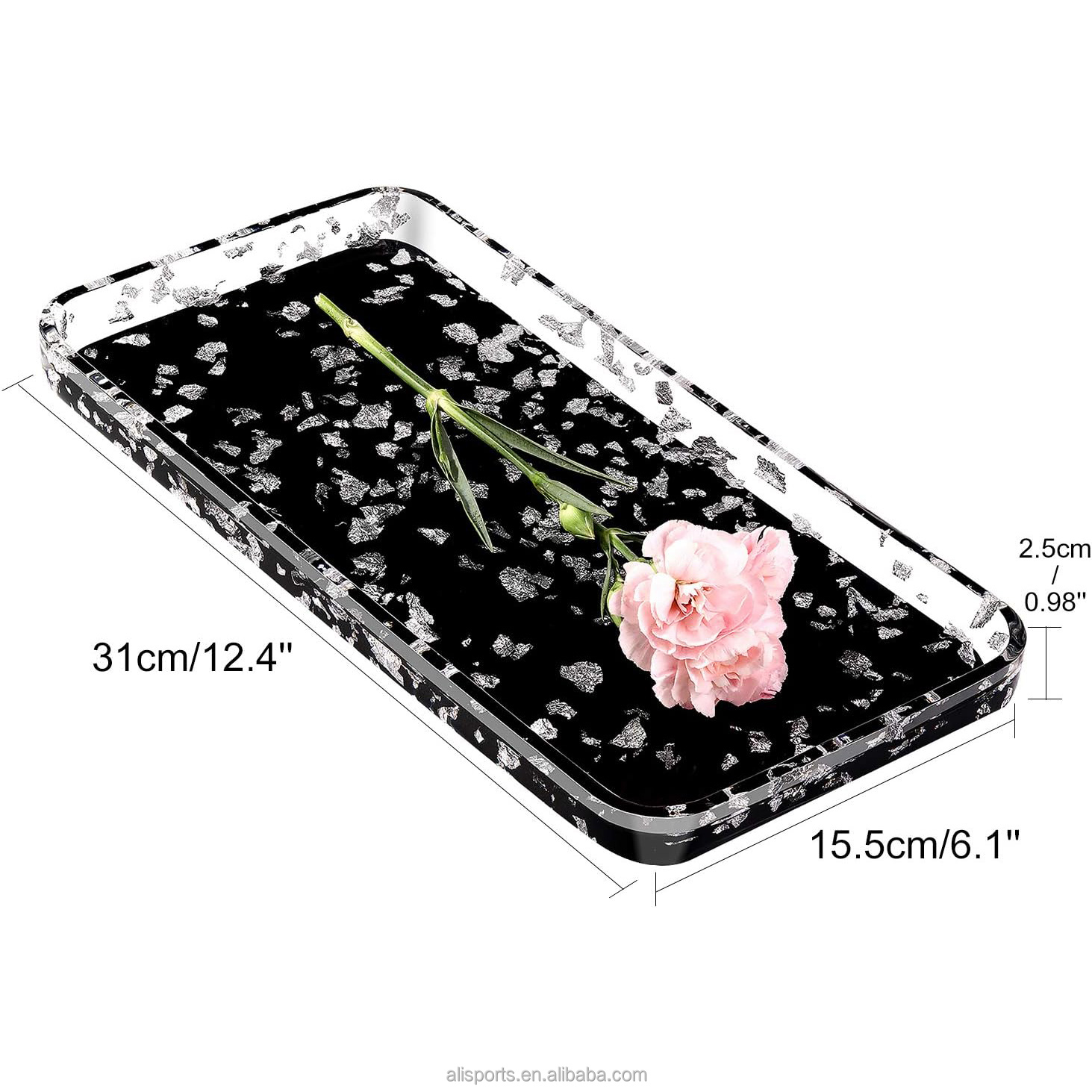 Silver Foil Bathroom Tray manufacturer