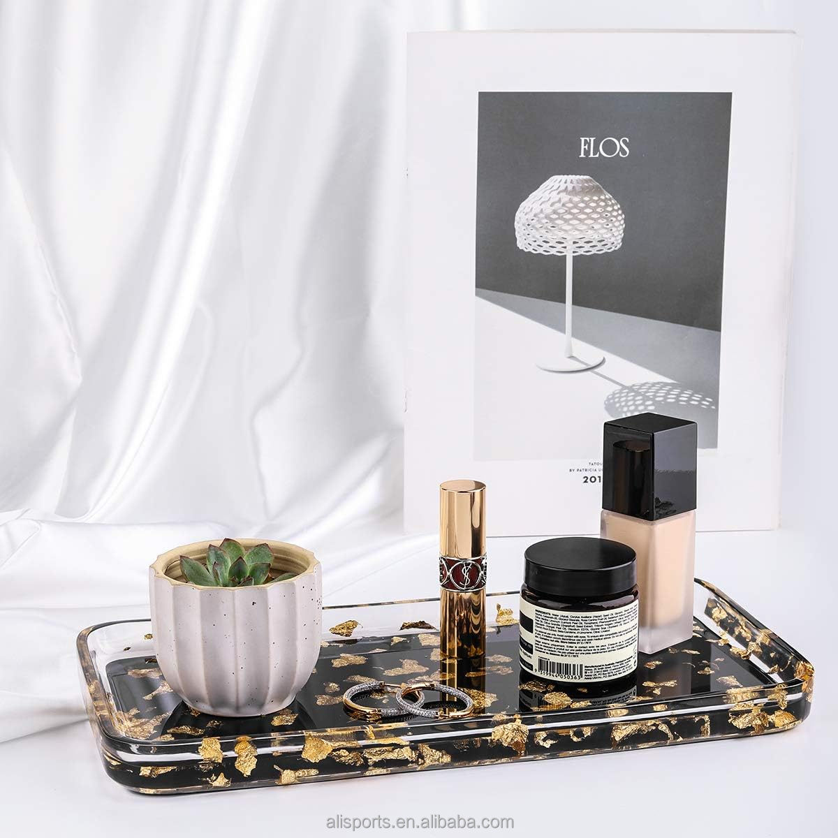 Gold Foil Vanity Tray manufacturer