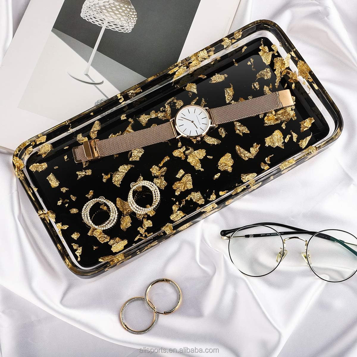 Gold Foil Vanity Tray manufacturer
