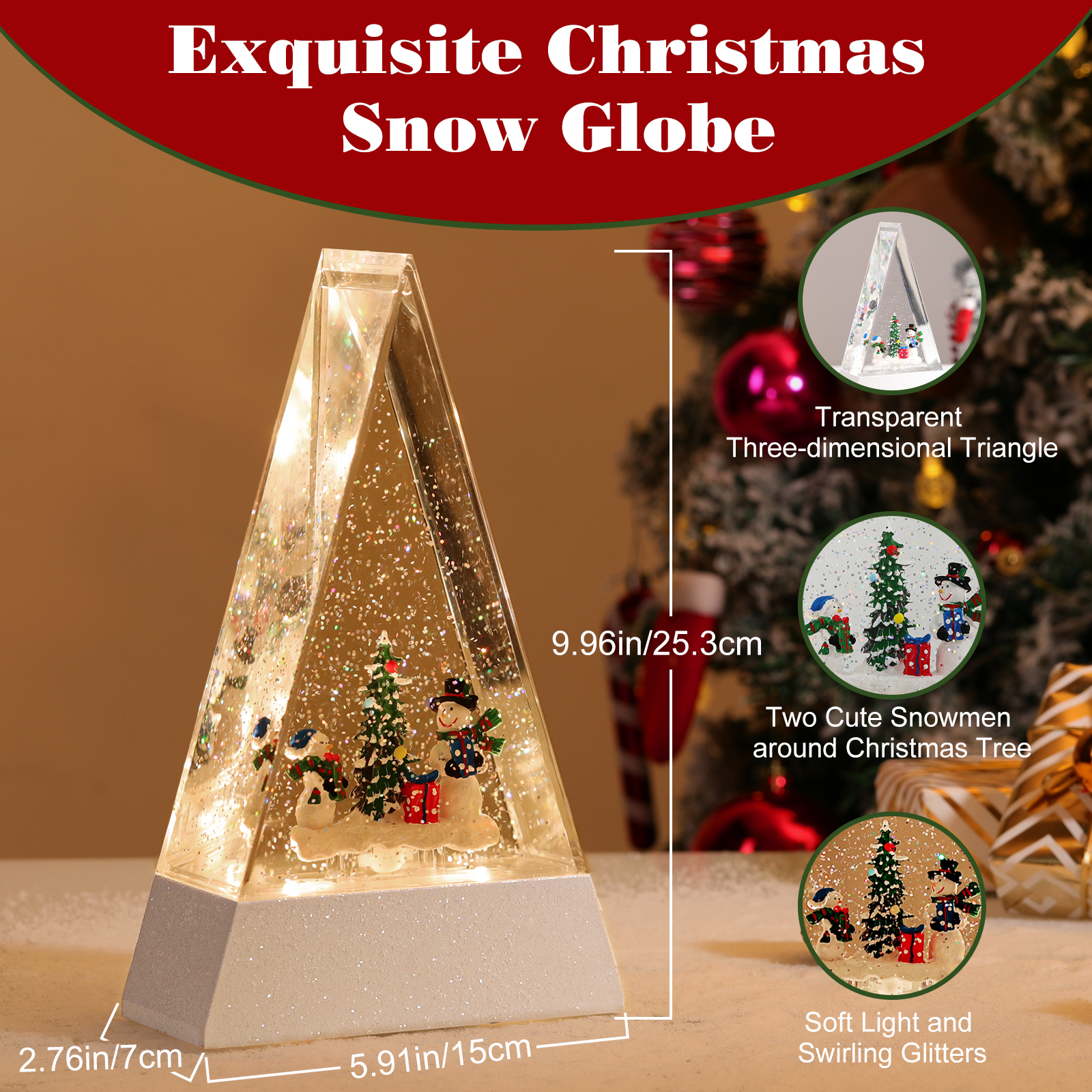 Triangle Shape Christmas Led Light Manufacturer