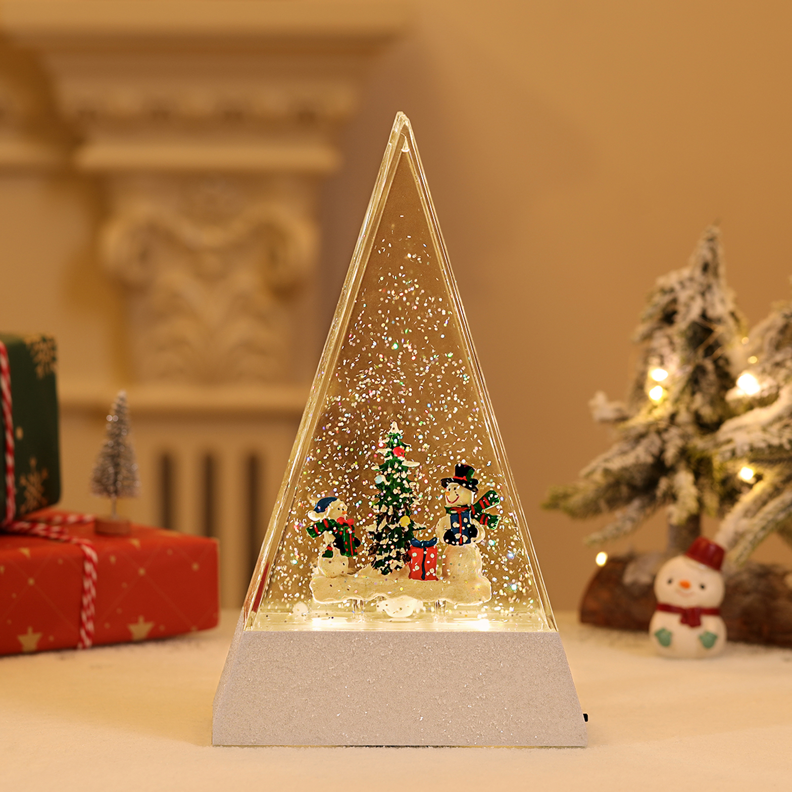 Triangle Shape Christmas Led Light Manufacturer
