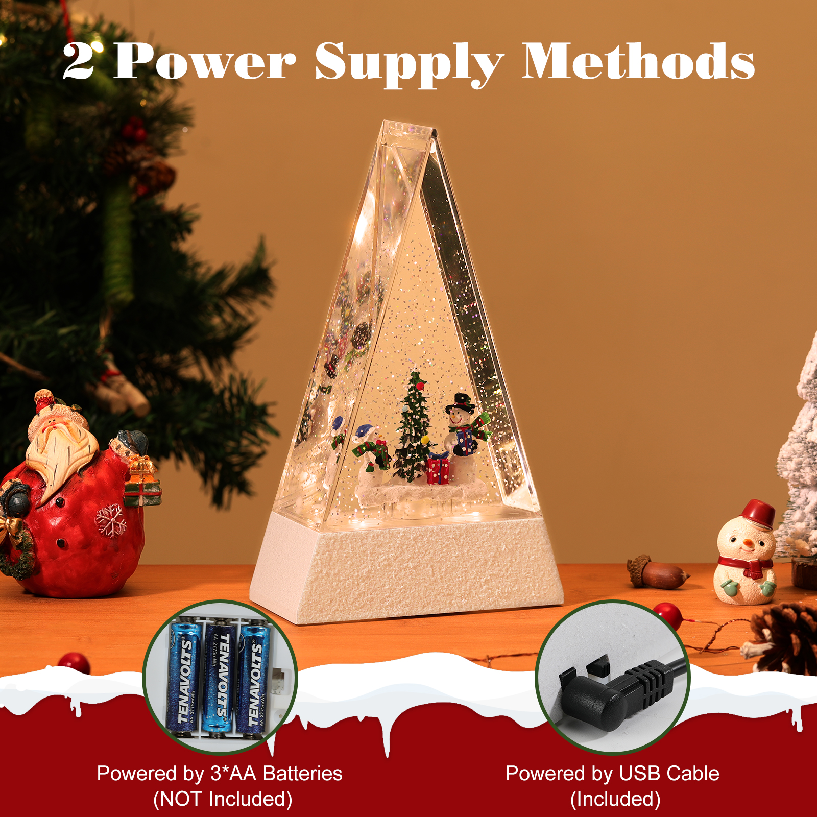 Triangle Shape Christmas Led Light Manufacturer