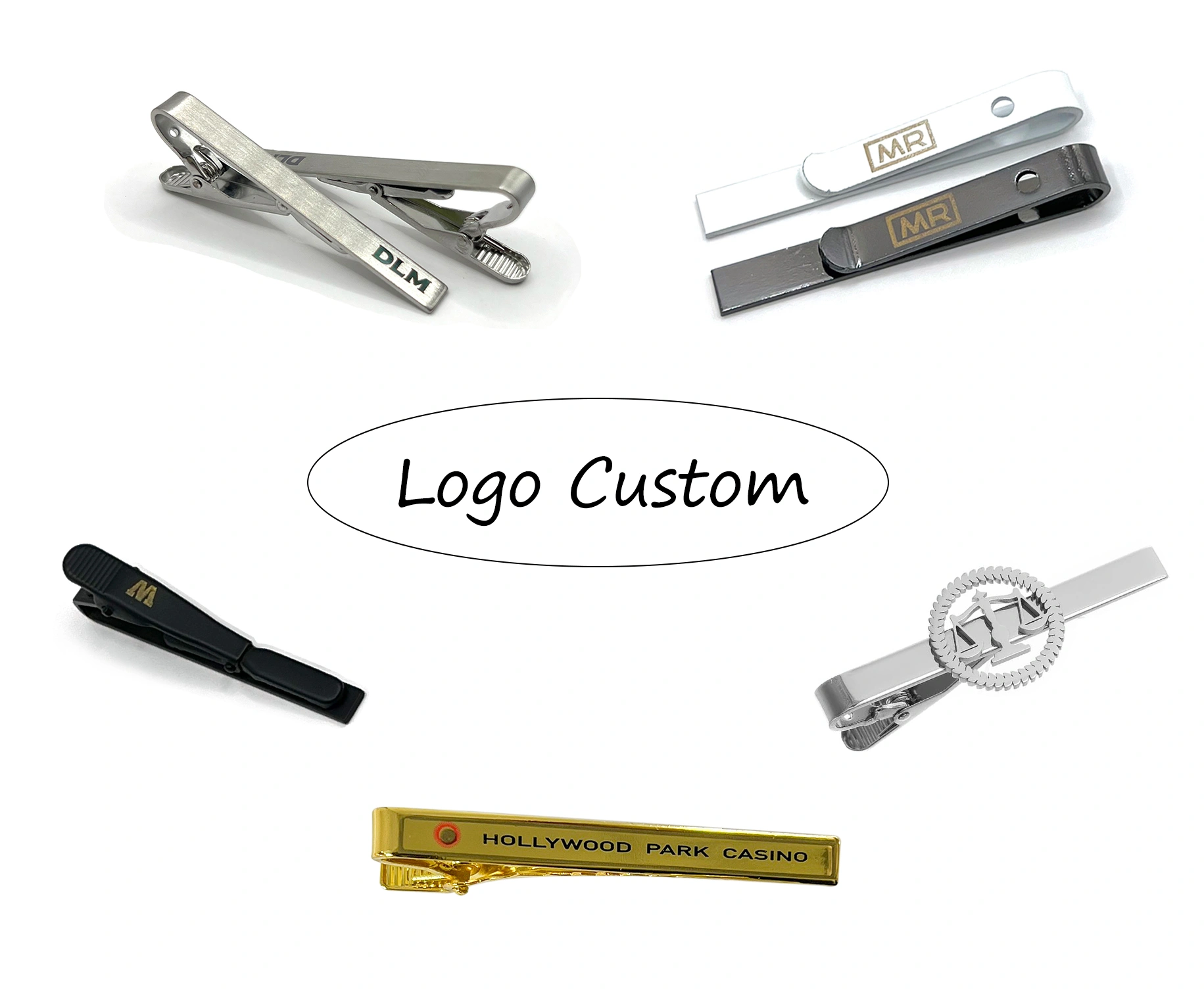 blank tie clips bulk